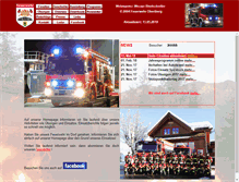 Tablet Screenshot of feuerwehr-oberiberg.ch